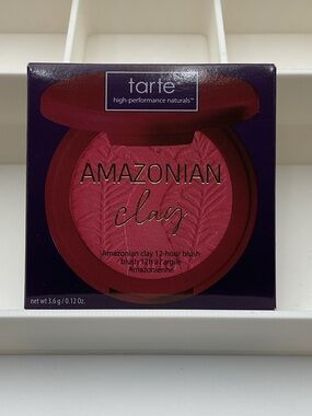Tarte Amazonian clay 12-hour blush In Color honeysuckle✨ NIB